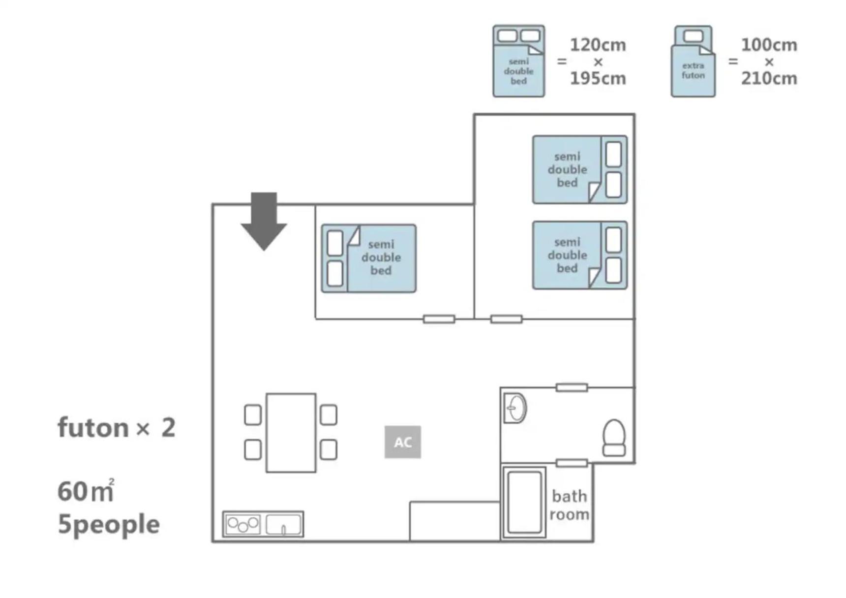 Appartement Daiki Building 2 à Kyoto Extérieur photo